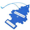 Paper car air freshener 70x100mm with your own design image