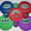 Folding Frisbee with pouch and your bespoke print or logo image