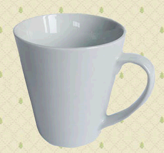 Custom logo ceramic mug 9x6x10cm image