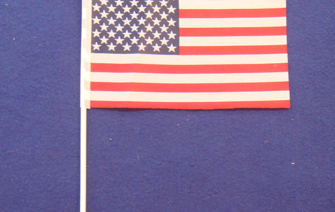 Handhållen flagga med eget tryck 10x15cm image