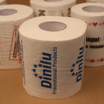 Toilet paper with your custom print image