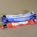 Woven festival wristbands 20mm wide image