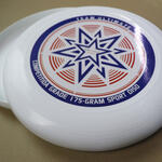 Standaard disc golf frisbee afbeelding