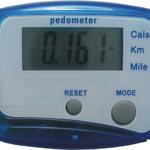 Pedometer for counting steps with custom print image