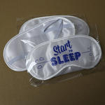 Sovmask i polyester tryckt med er logga image