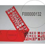 Custom printed anti-tampering tape 40mm x 50m image