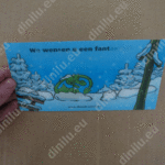 Custom lenticular card, 120x170mm image