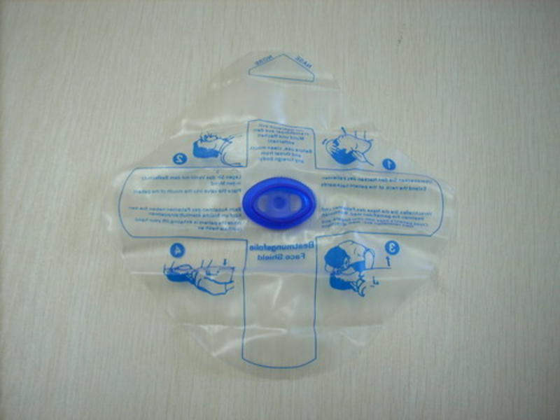 Erste Hilfe CPR Maske für Schlüsselbund