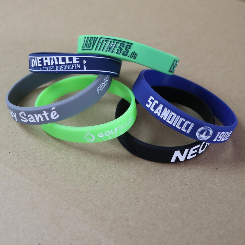 Debossed Silicone Wristbands | Lancaster Printing