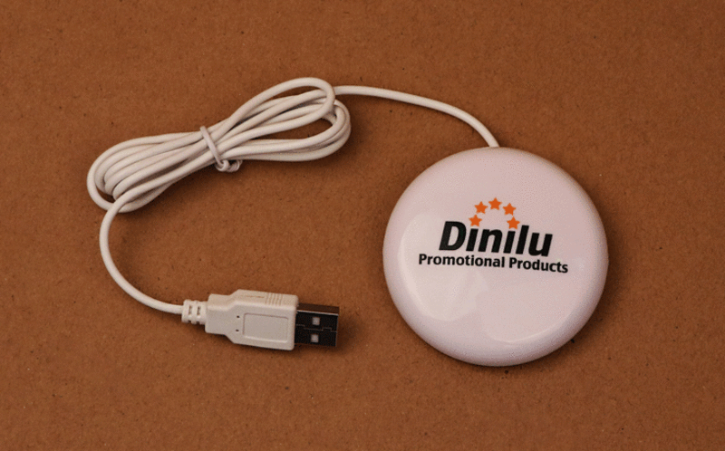 Bouton USB de base pour la promotion du site Web avec logo