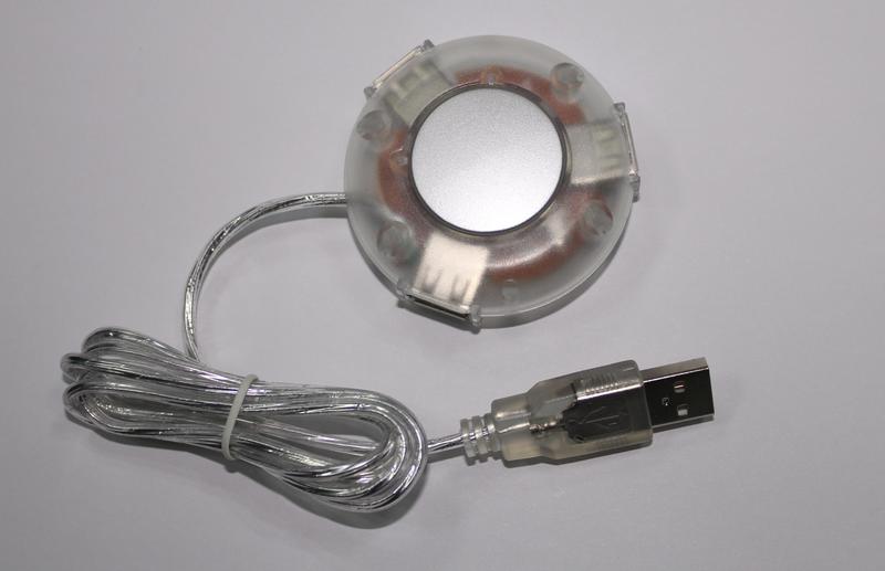 SmartButton avec concentrateur USB à 3 ports et logo personnalisé
