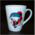 Custom logo ceramic mug 8x7x10cm image